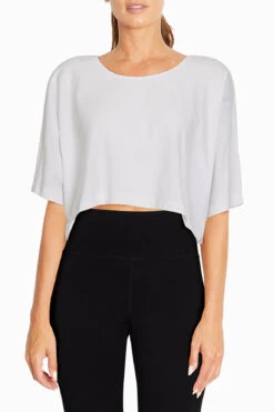 Marika Cycle House Keiley Crop Short Sleeve Tee