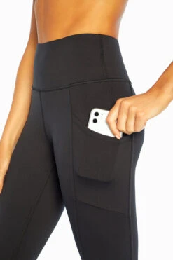 Marika Eclipse Side Pocket Tummy Control Ankle Legging -Marika MLL1347A 001.34304