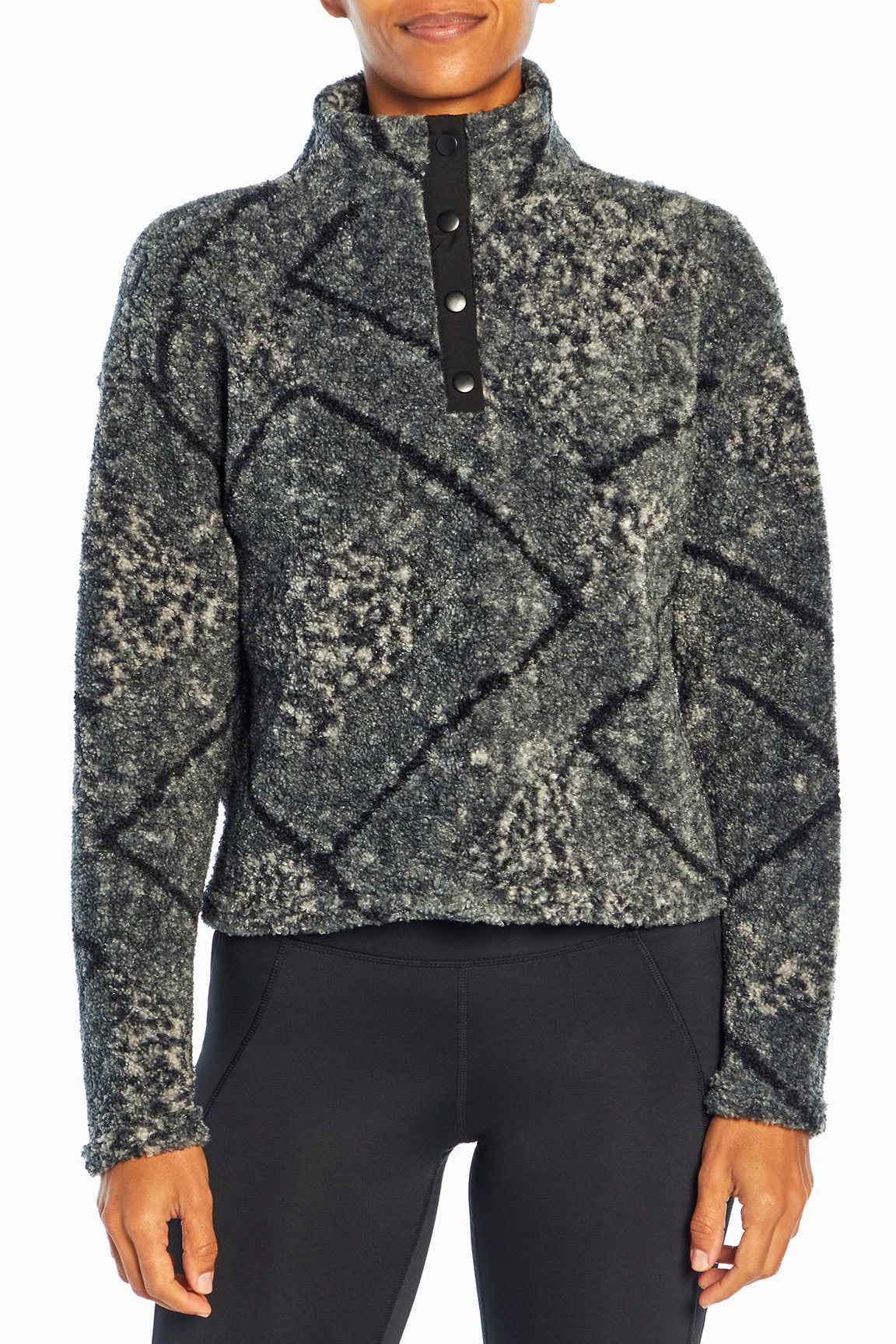 Marika Tyra Cropped Sherpa Pullover 17 Marika Tyra Cropped Sherpa Pullover - Image 17