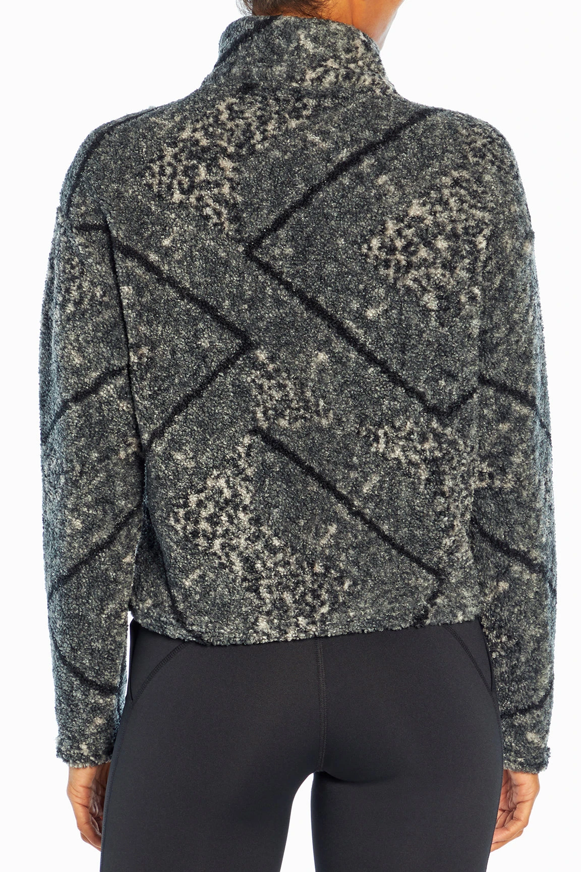 Marika Tyra Cropped Sherpa Pullover 15 Marika Tyra Cropped Sherpa Pullover - Image 15