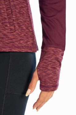 Marika Justin Cozy Zip Pullover -Marika MLQ0115A6JI22981