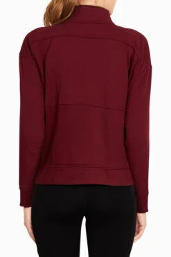 Marika Liz 1/4 Zip Fleece Pullover -Marika MLQ0150A 6NG 01