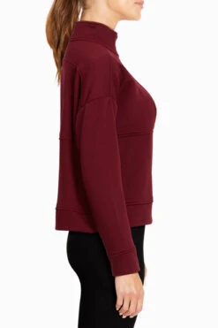 Marika Liz 1/4 Zip Fleece Pullover -Marika MLQ0150A 6NG 02