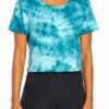 Marika Tie Dye Boxy Crop Short Sleeve Tee
